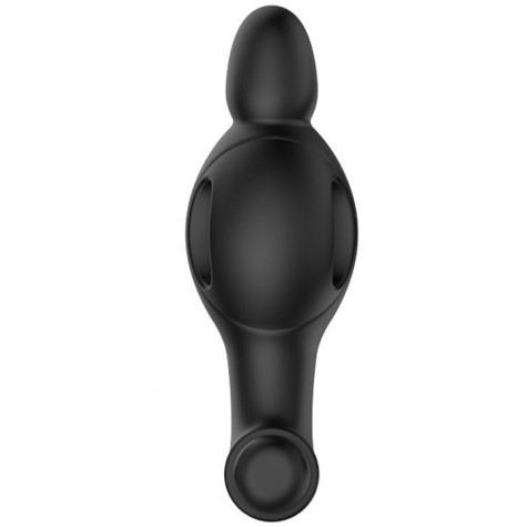 Черная анальная вибропробка Mr.Play - 11,8 см.